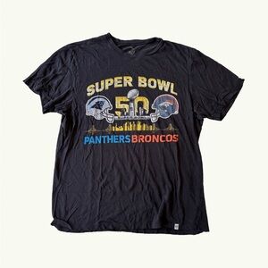 47 Brand Men’s M Super Bowl 50 Tee - Panthers vs. Broncos